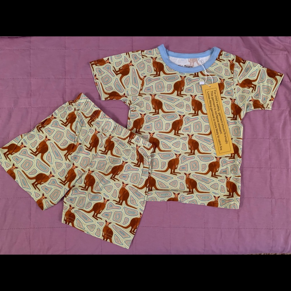 2T bamboo toddler pajama set